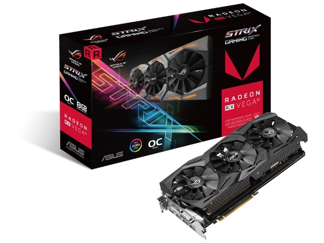 ASUS ROG-STRIX-RXVEGA56-O8G-GAMING STRIX シリーズ RADEON RX VEGA