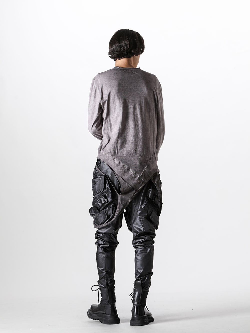 JULIUS 2024-25AW ミリタリーアイテム ガスマスクパンツスタイリング