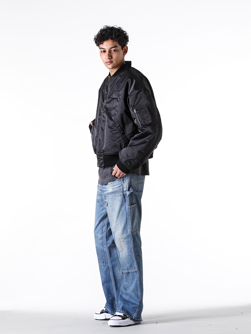 SAINT Mxxxxxx 2024-25AW 冬のMA-1ジャケットスタイリング -FASCINATE