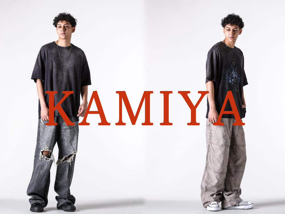 KAMIYA 25SS コレクション Tシャツ5選 -FASCINATE