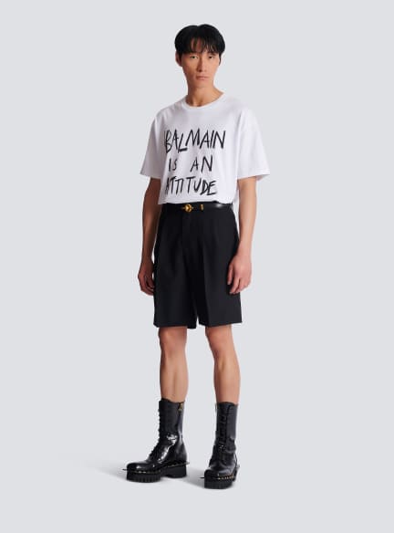 ラグジュアリーメンズパンツおよびショートパンツ | BALMAIN