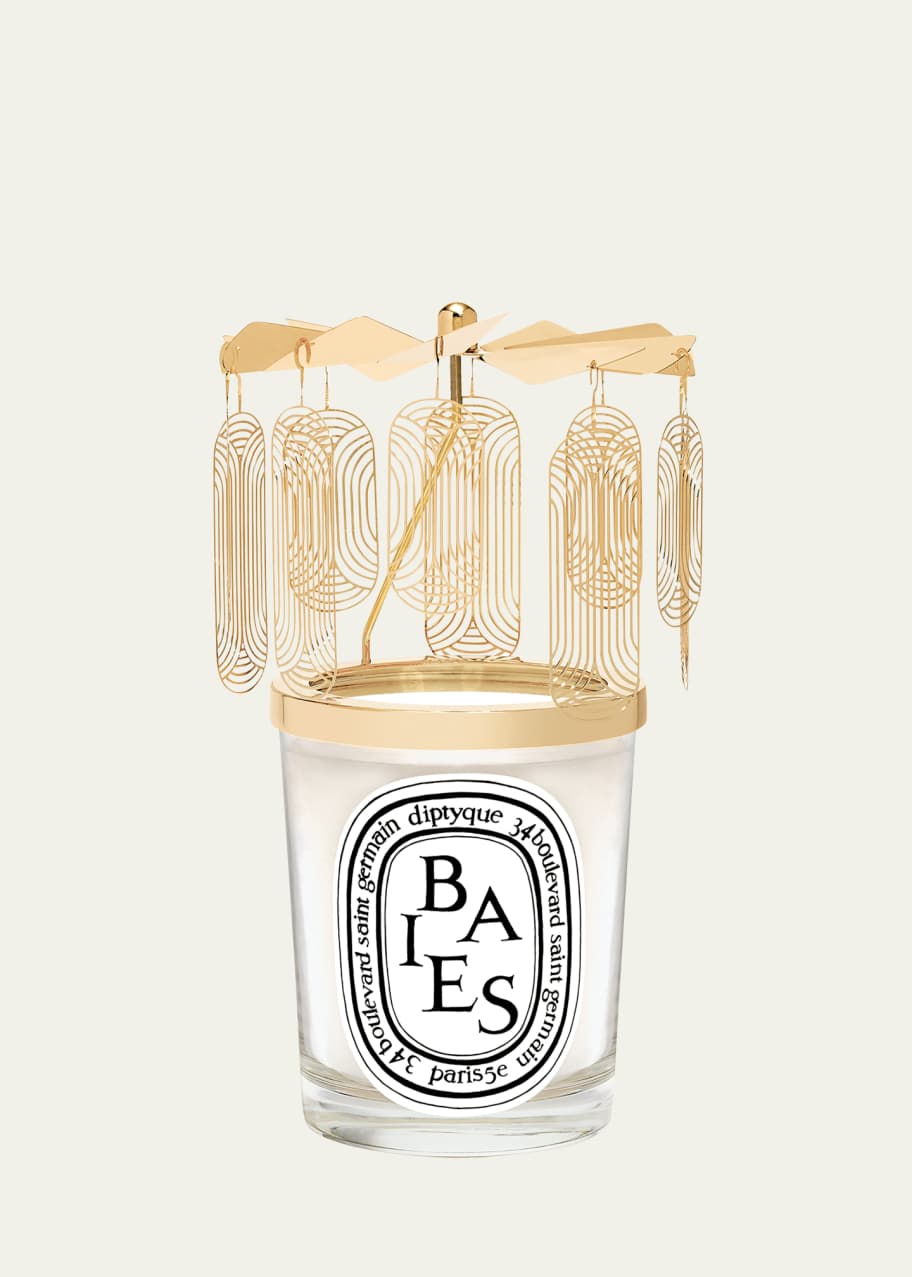 DIPTYQUE Baies (Berries) Scented Candle & Carousel Gift Set