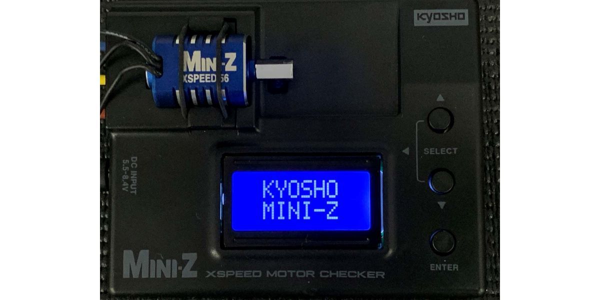 KYOSHO Motor Checker Kyosho X-Speed Mini-Z, MZW124 - Moteur Miniz