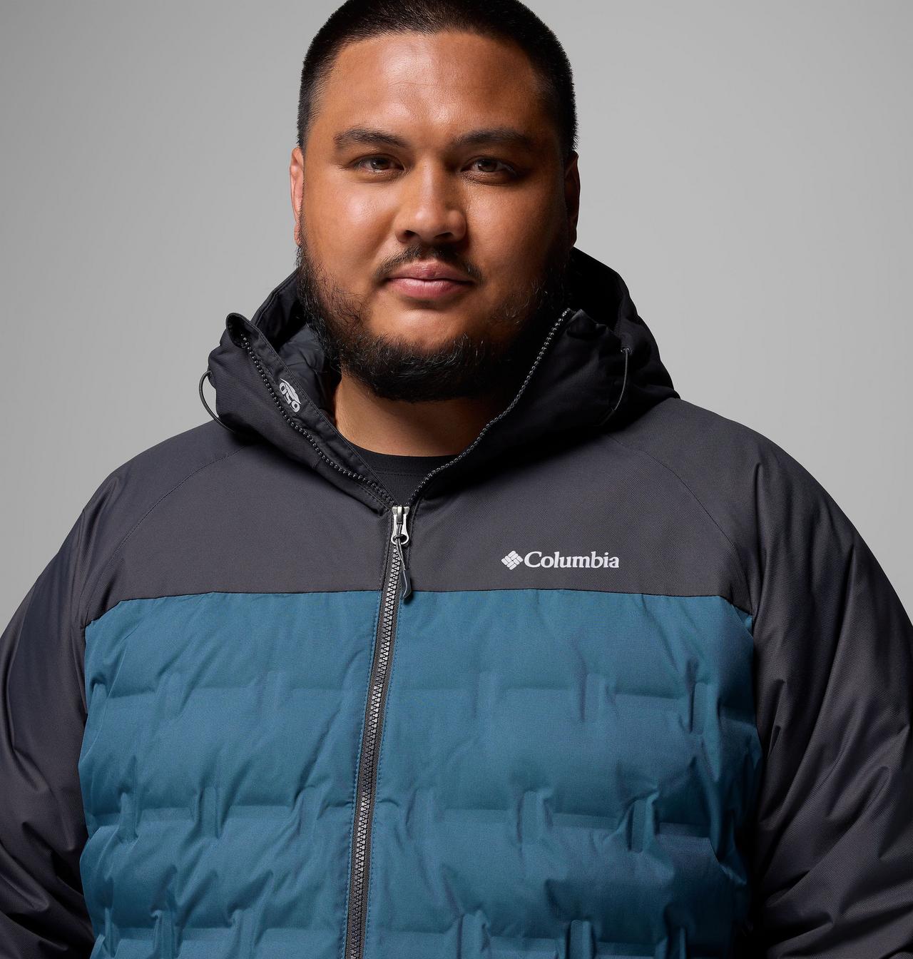 Men's Grand Trek III Down Hooded Jacket - Big | Columbia