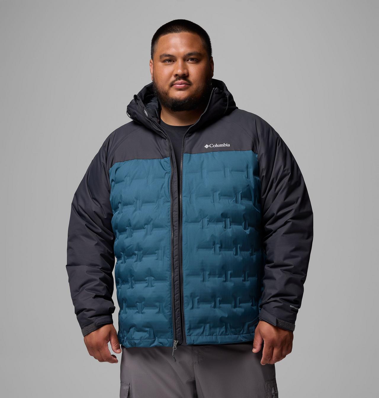 Men's Grand Trek III Down Hooded Jacket - Big | Columbia