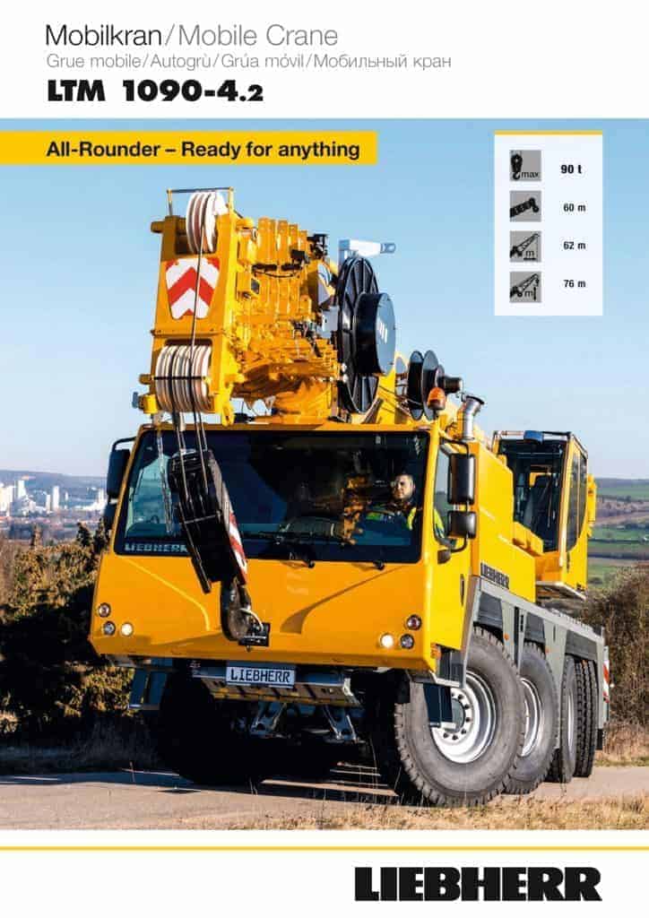 Liebherr LTM 1090-4.2 モバイルクレーン Mobile crane LTM 1090-4.2