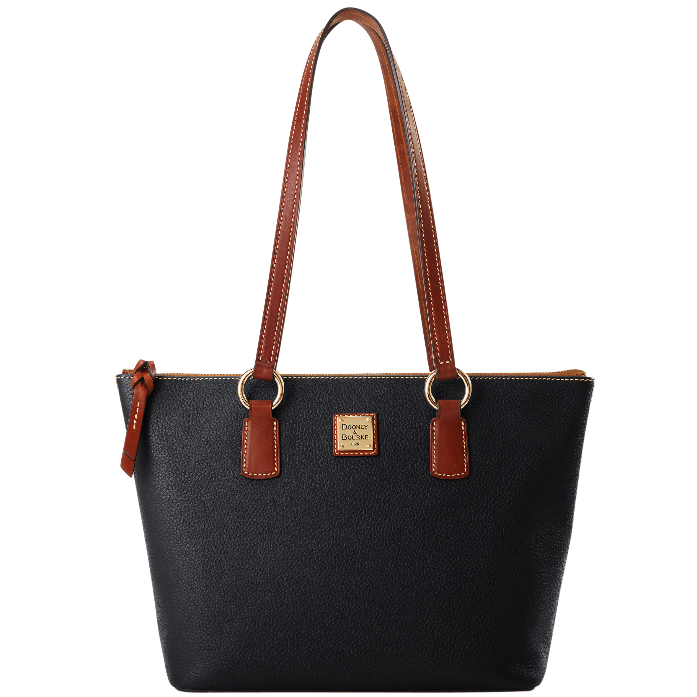 Dooney & Bourke Pebble Grain Small Wren Zip Tote | Black Black | eBay