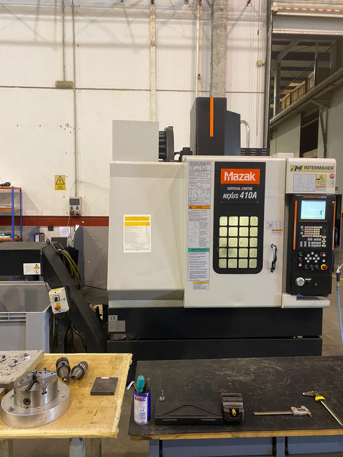 Machine's specifications - Mazak Nexus 410A Used machines - Exapro