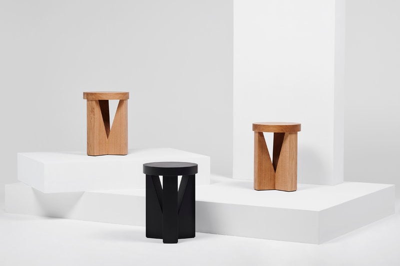 Mattiazzi MC20 Cugino stool, oak | Finnish Design Shop