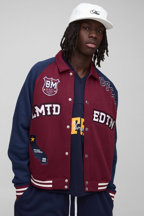 Men's Hooded Varsity Jackets | Hooded Baseball & Letterman Jackets