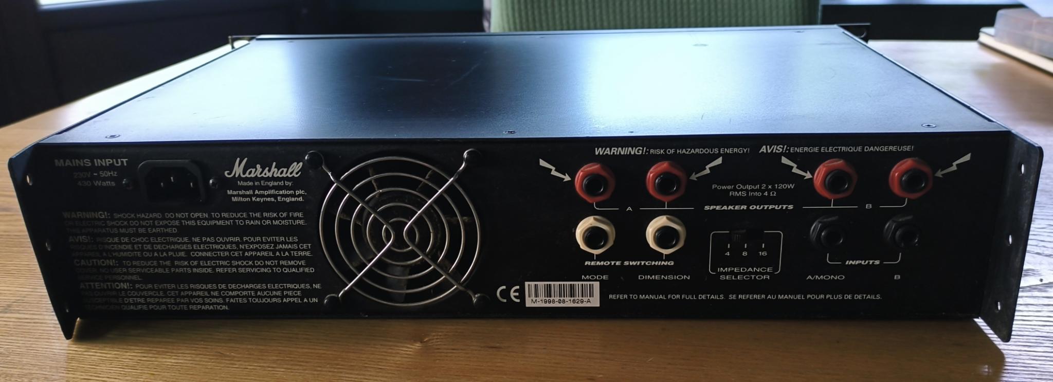 ValveState Pro 120/120 - Marshall ValveState Pro 120/120