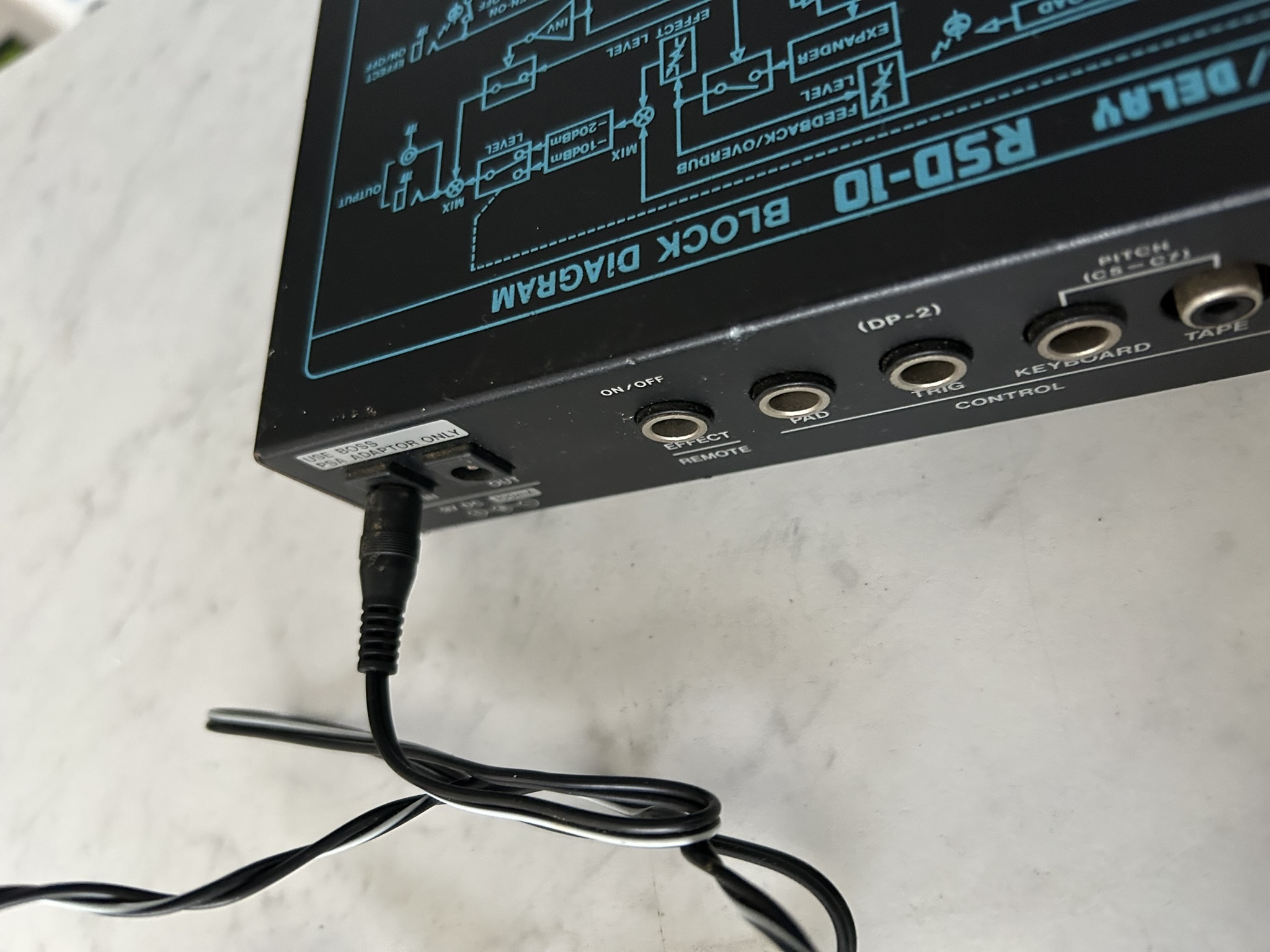 RSD-10 Digital Sampler/Delay Boss - Audiofanzine
