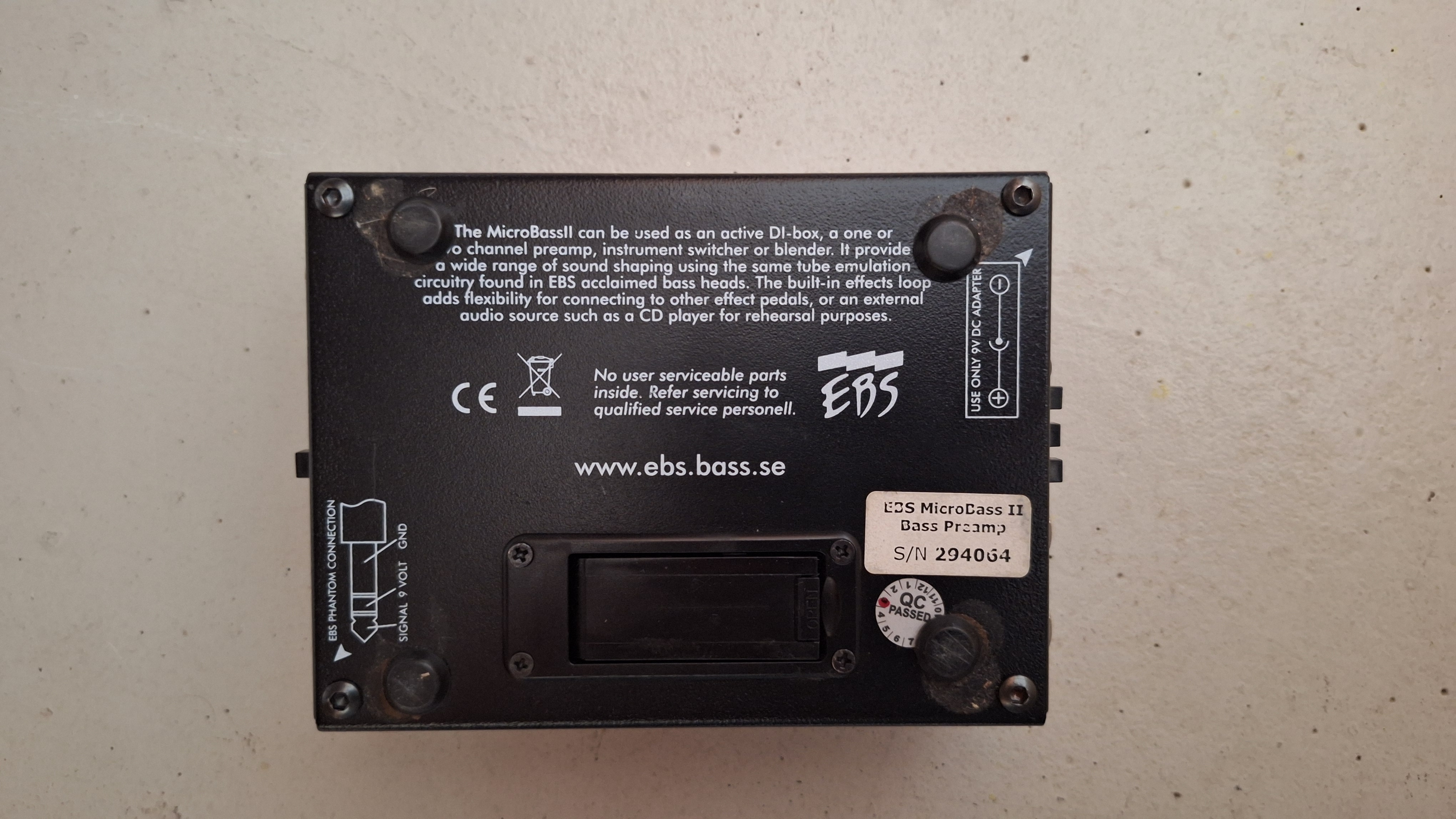 MicroBass II - EBS MicroBass II - Audiofanzine