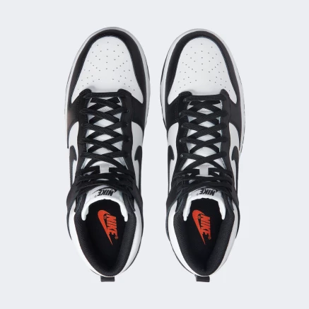 Кеды Nike Dunk High Retro | Цвет: белый,черный | купить в интернет