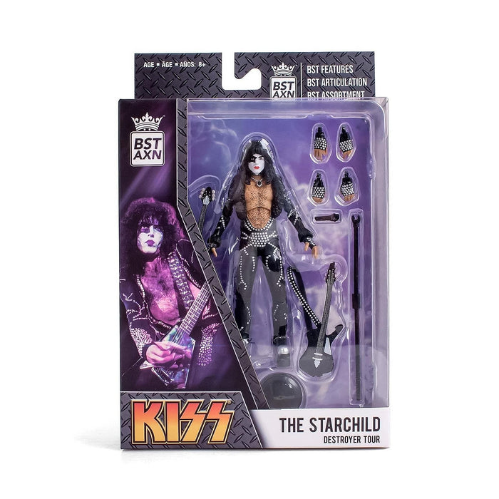 KISS AXN 5 Inch Action Figure | Starchild (Destroyer Tour) — MeTV Mall