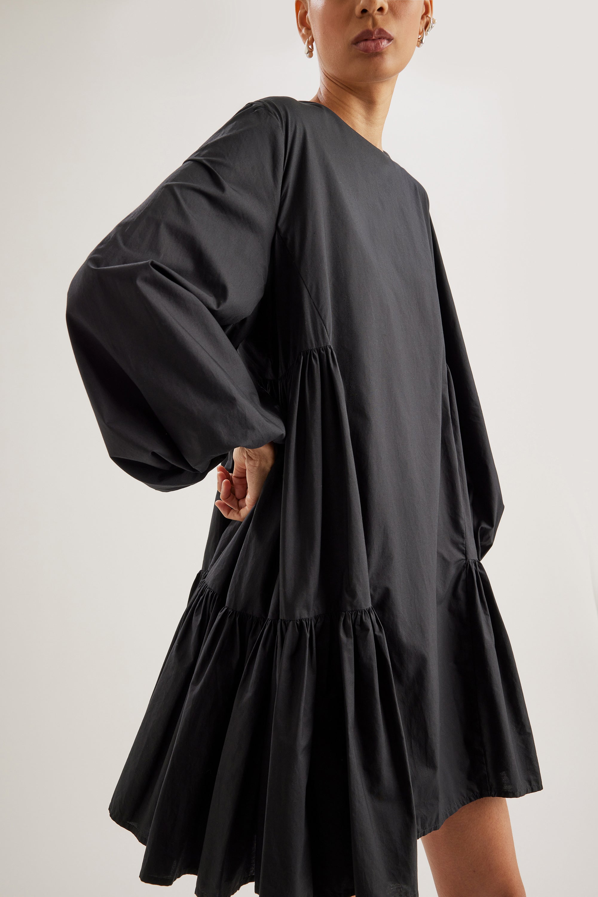 Merlette Byward Dress in Black