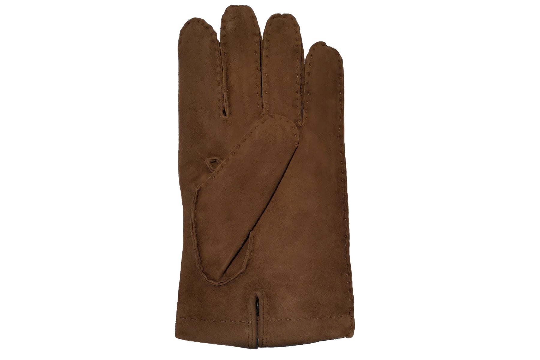 メンズ手袋◇スウェード◇ブラウン/TAN《アウトステッチデザイン
