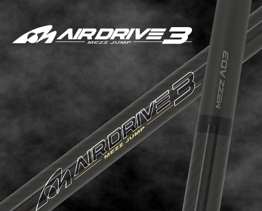 Airdrive 3｜Jump Cues｜Cues｜POOL PRODUCTS｜Mezz Cues: High