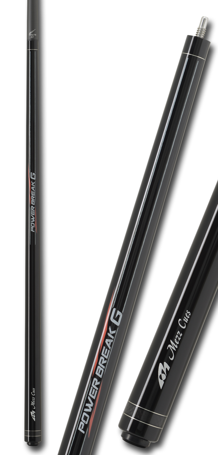 Mazz Cues POWER BREAK DI ビリヤードキュー 黒赤 Power Break II Cue
