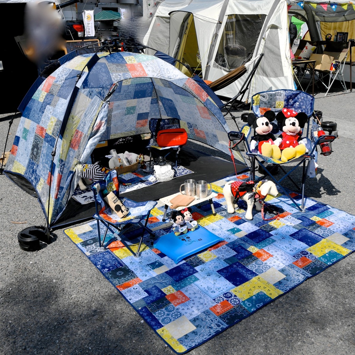 ディズニーデザインキャンプグッズ！ディズニーストア「LOGOS」特別