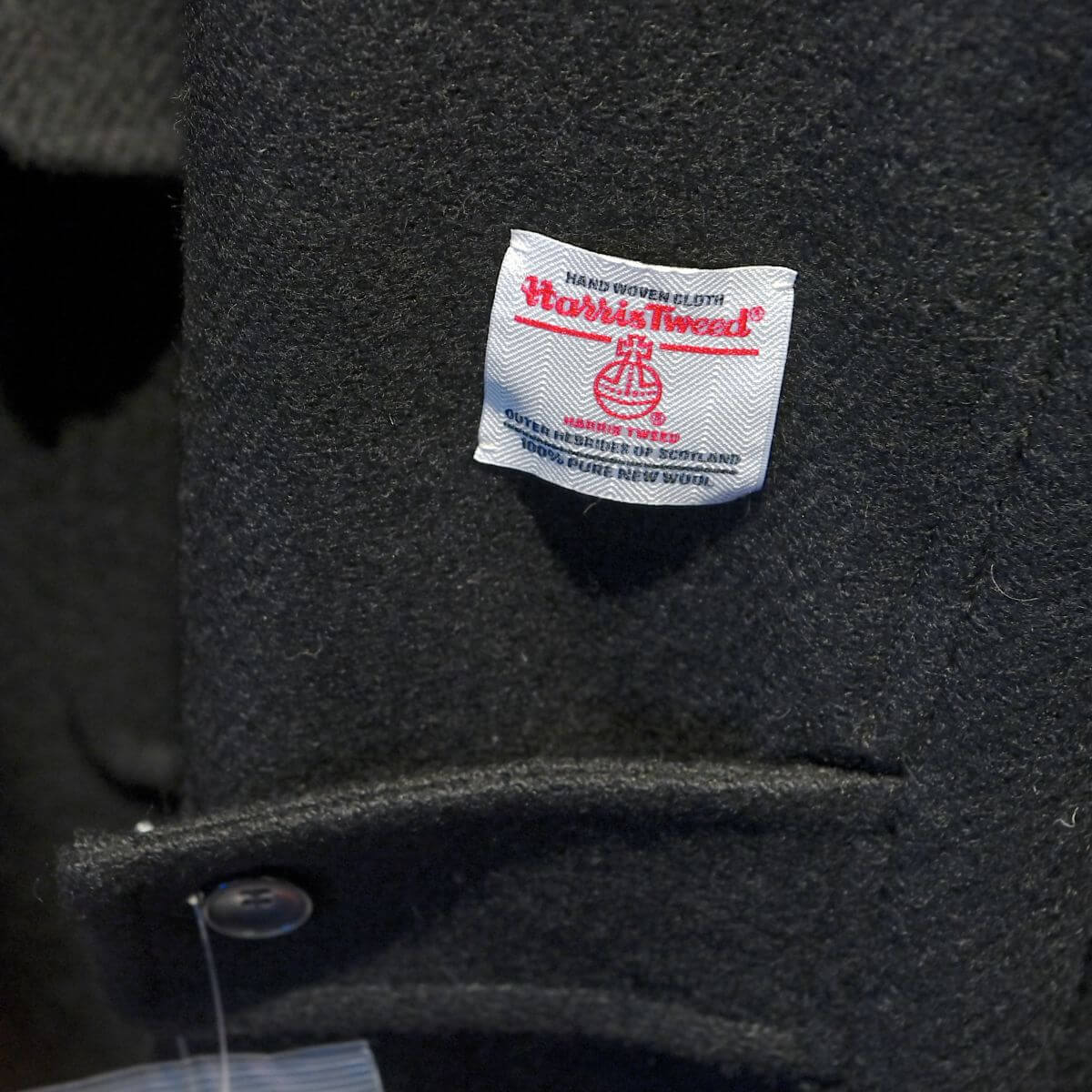 ミッキーのお耳付き！東京ディズニーランド ハリスツイード ダッフル