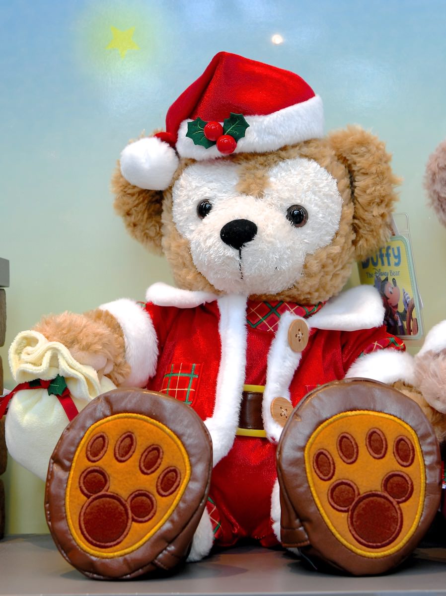 ディズニーシー20周年 シュタイフ ダッフィーサンタ クリスマス