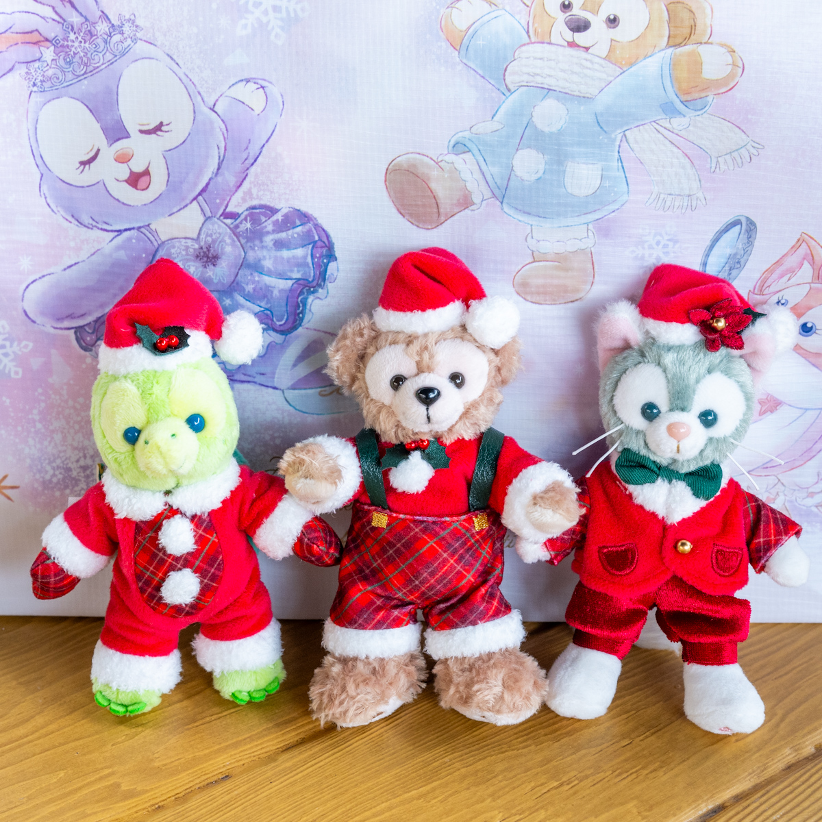 東京ディズニーシー20周年 ダッフィー シュタイフ クリスマス2021