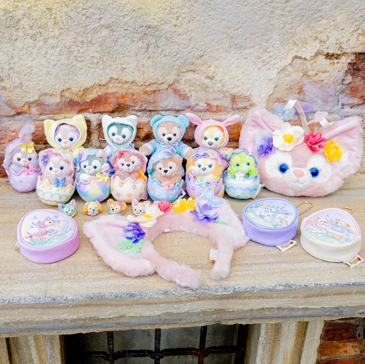 ☆ディズニー・ダッフィーシリーズ3体セット ダッフィーアンドフレンズ