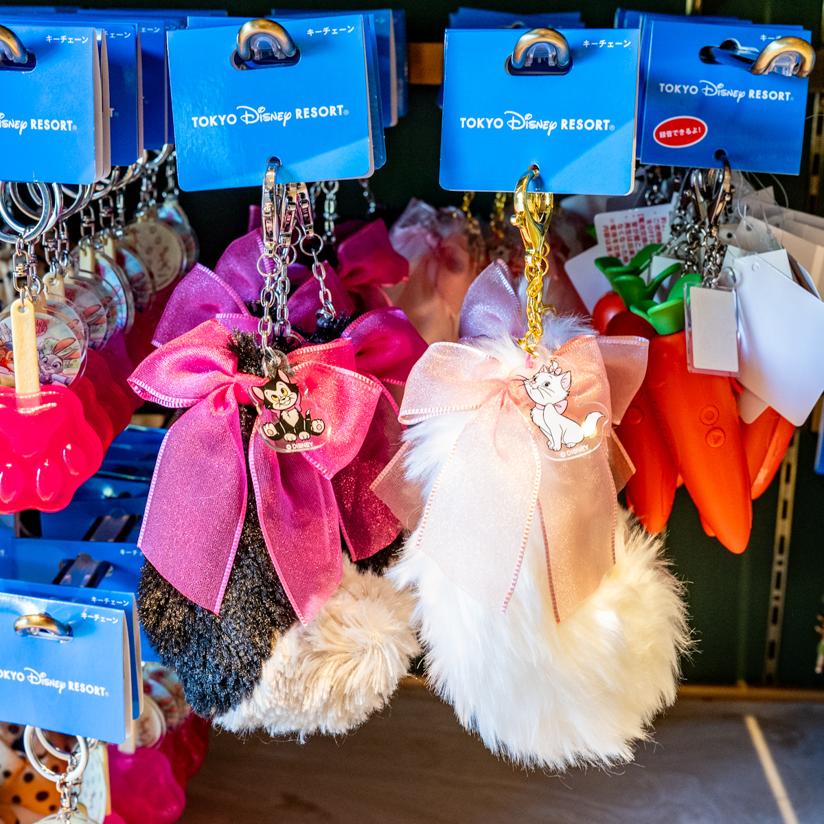 マリー、フィガロのしっぽデザイン！東京ディズニーランド キー