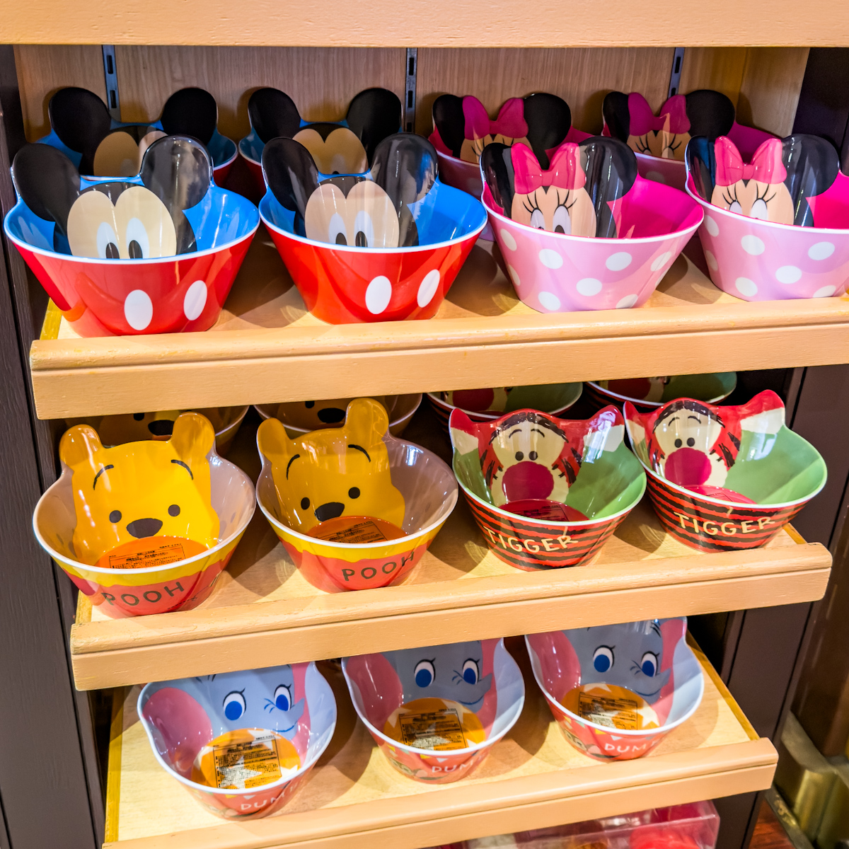 お耳がかわいい！東京ディズニーランド ミッキー、ミニー、プー