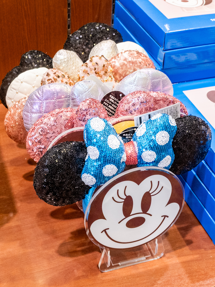 ミニーデザイン！東京ディズニーランド カチューシャスタンド・お土産 -