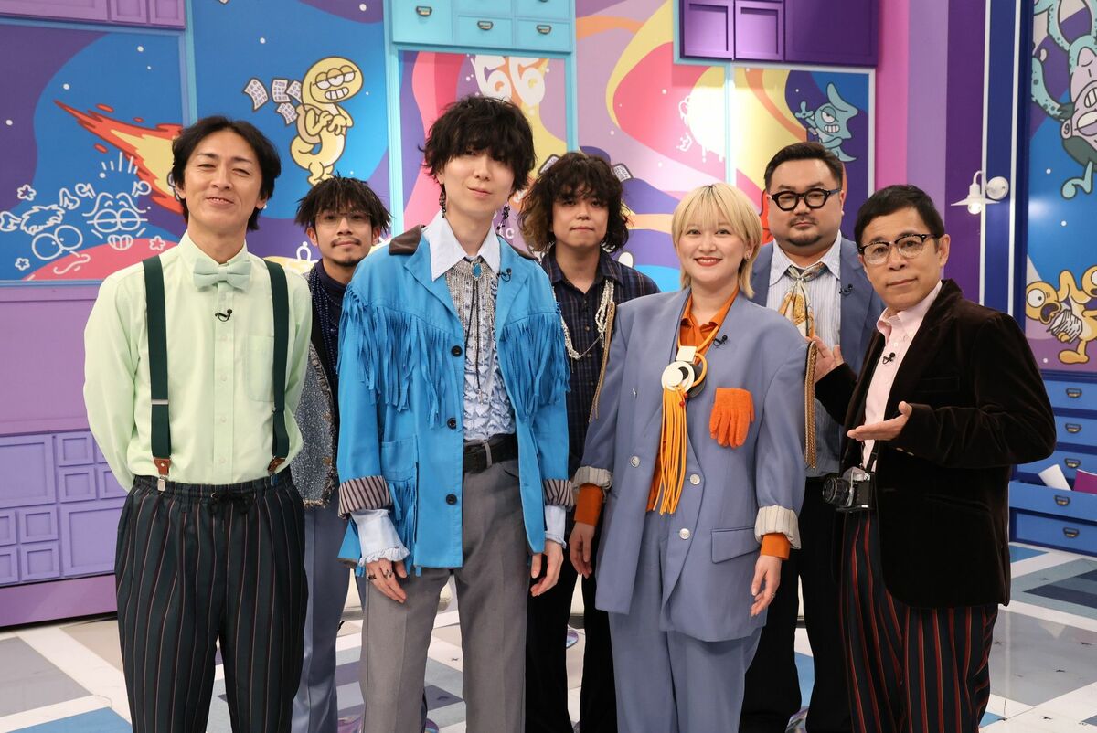注目バンド・礼賛が初登場！川谷絵音の“好きな芸人”に岡村隆史が嫉妬
