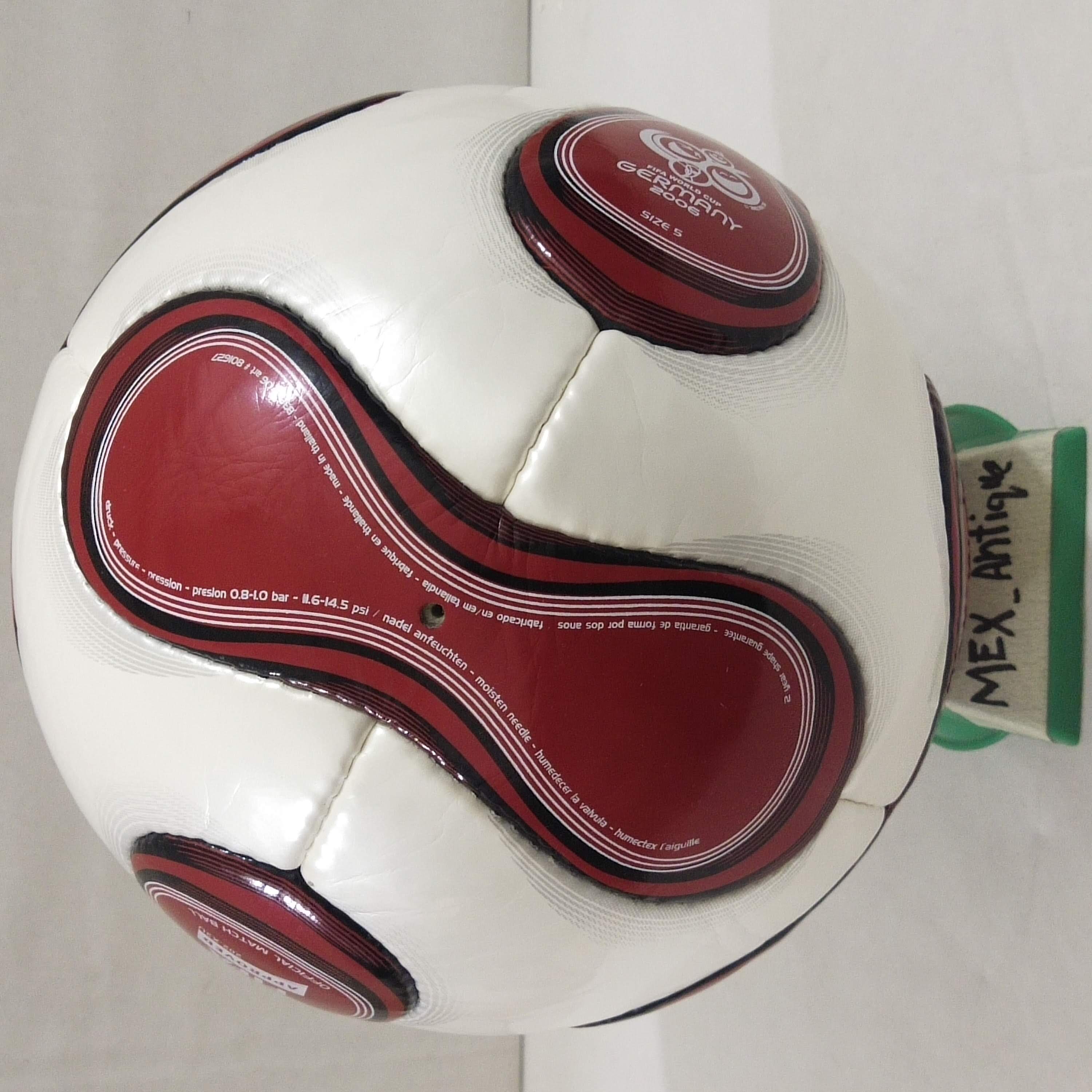 Adidas Teamgeist Red | 2006 | J League & JFA | SIZE 5 – MEX Antiques