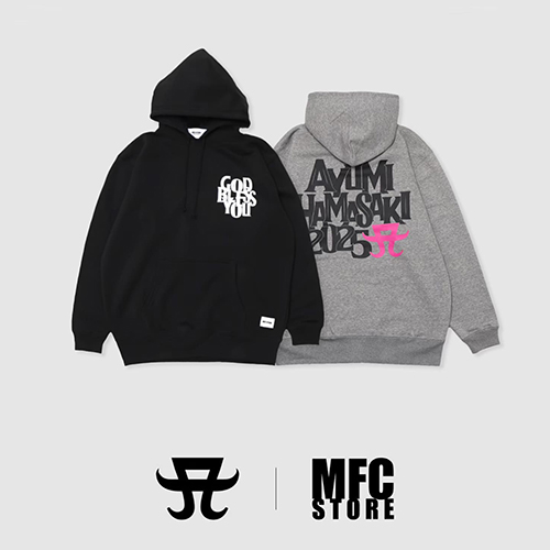 浜崎あゆみ×MFC converse ホワイトブルー Lサイズ 浜崎あゆみ×MFC