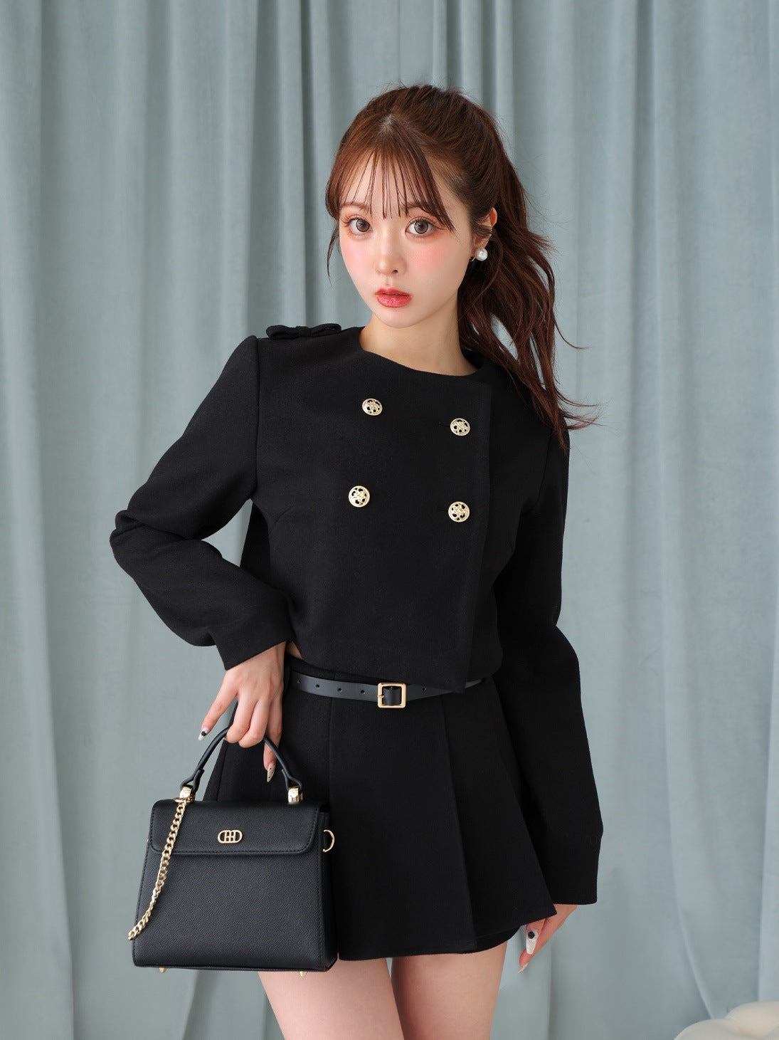 ジャケット・アウター m me eme Convertible flare coat m me eme