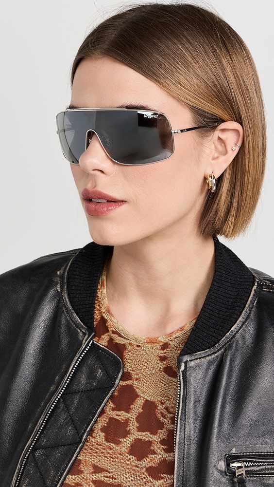 Ray-Ban RB3897 Wings III Square Sunglasses | Shopbop