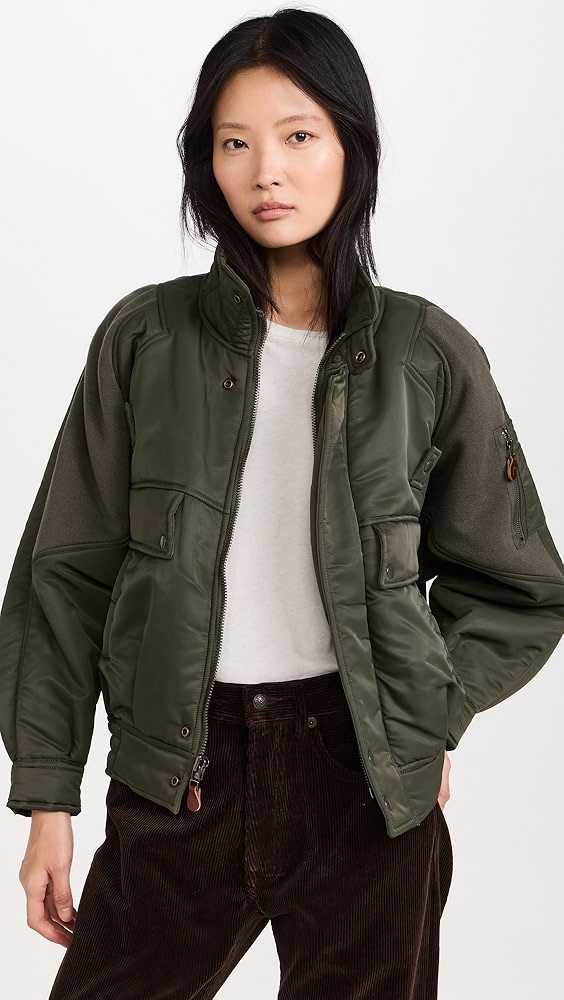 R13 Ribbed Flight Bomber | Shopbop