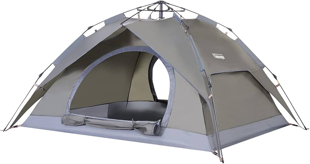 Amazon | テント ワンタッチ 2人用 Vansupa ワンタッチテント 3-4人用