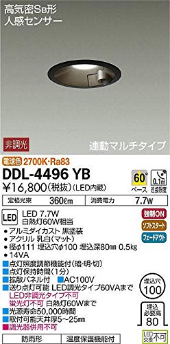 Amazon.co.jp: 大光電機（DAIKO） 人感センサー付ダウンライト