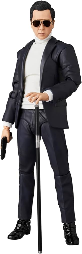 Amazon.com: John Wick: Chapter 4 Caine MAFEX Action Figure : Toys