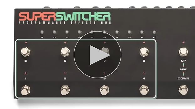 Amazon.com: Electro-Harmonix Super Switcher Programmable Effects