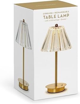 Amazon.com: Two's Company LED Touchable Table Lamp with Acrylic