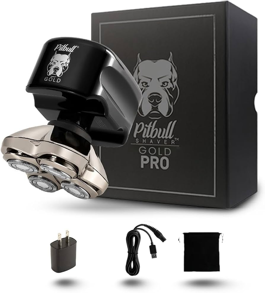 Skull Shaver Pitbull Gold Pro - Head and Face Shaver - Cordless