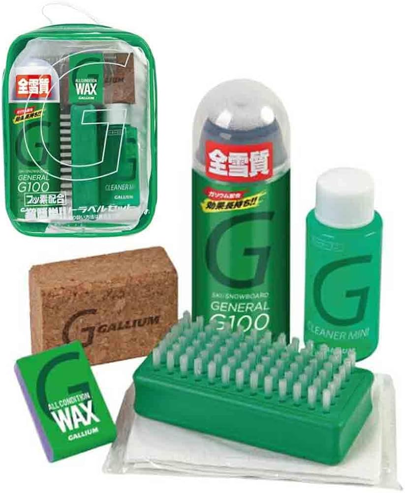 Amazon.co.jp: Snowboard Wax Set with Gallium, Simple Wax, GALLIUM