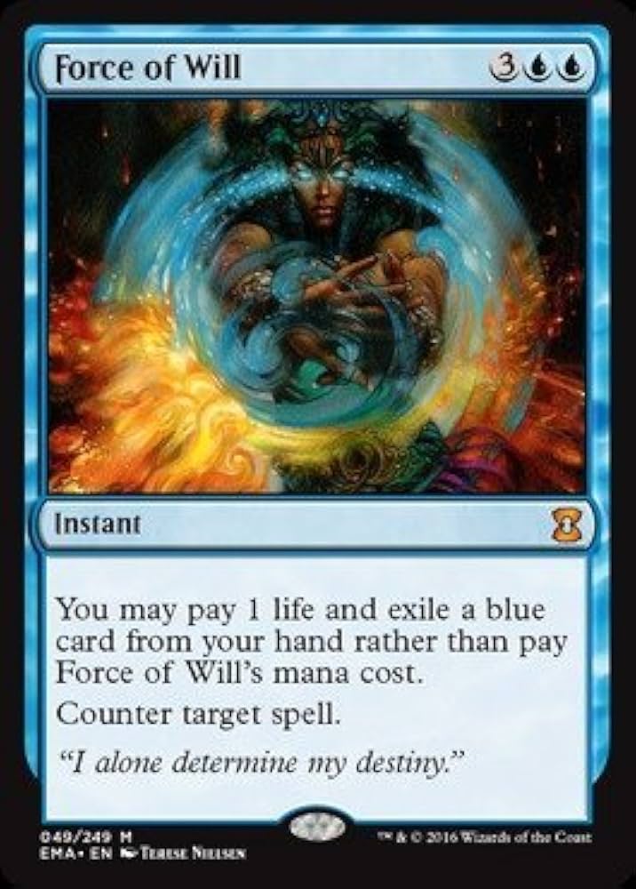 Force of Will 4枚セット Magic: The Gathering 【公式通販】