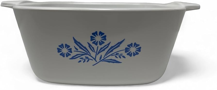 Amazon.com: Corning Ware Blue Cornflower P-43-B 22 Oz Individual