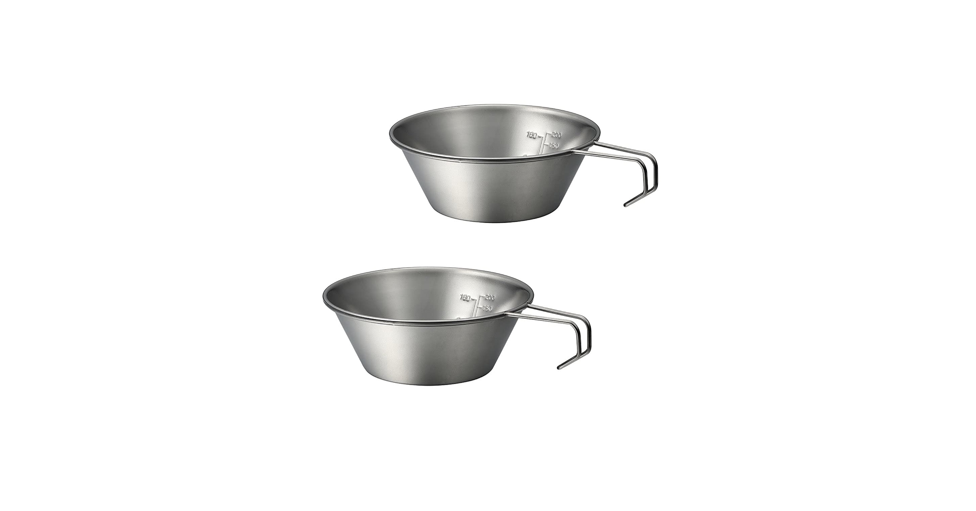 Amazon.com: NANGOGEAR Camping Sierra Cup 310ml 2pcs Set Food Grade