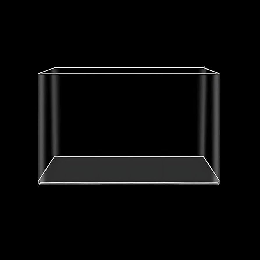 Amazon | アクリル 水槽 丸い角 一体成型 アクアリウム 簡単には壊れ