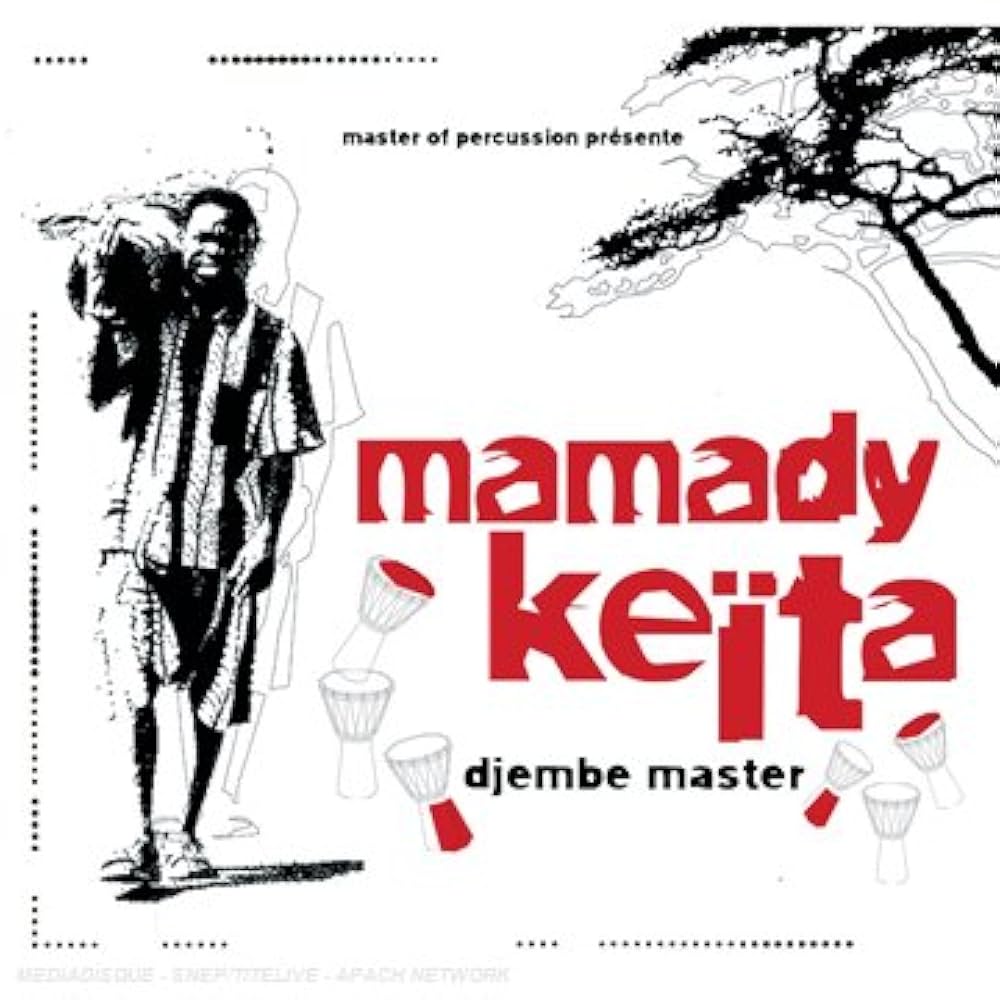 ジャンベ （ジェンベ） ママディ・ケイタ サイン入り ジャンベ