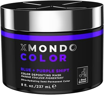 XMONDO Color Blue + Purple Shade Shift Color Depositing Mask